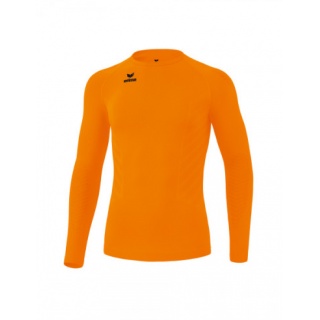 Erima Funktionsunterwäsche Langarmshirt Athletic Rundhals (nahtlos) orange Herren
